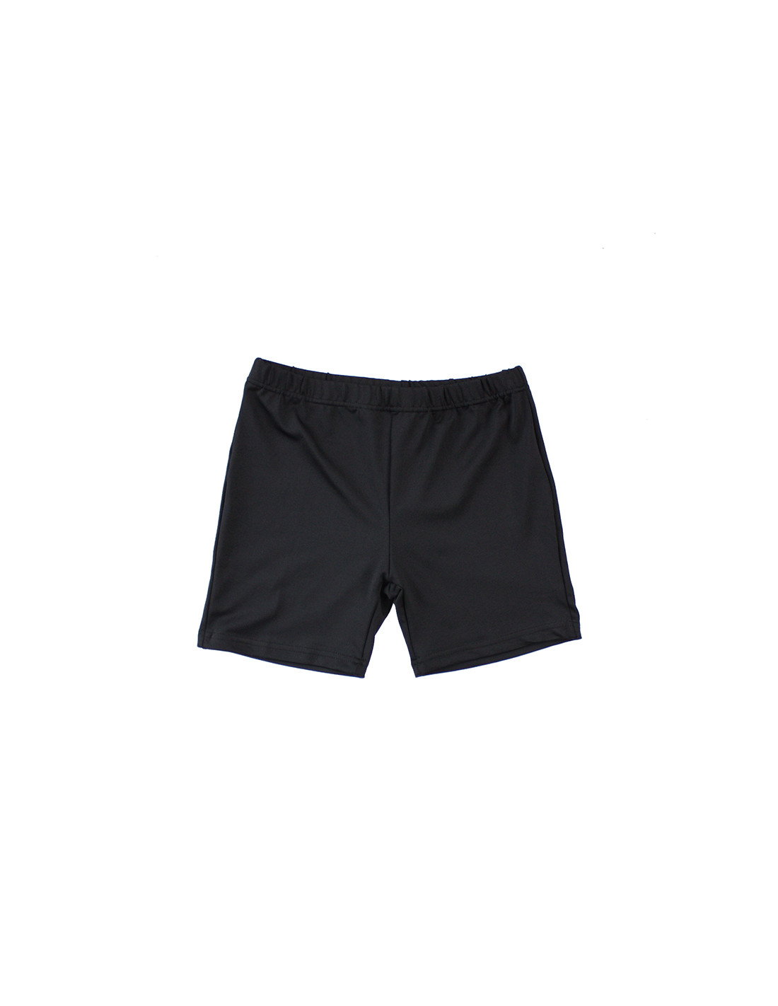 plain black bike shorts