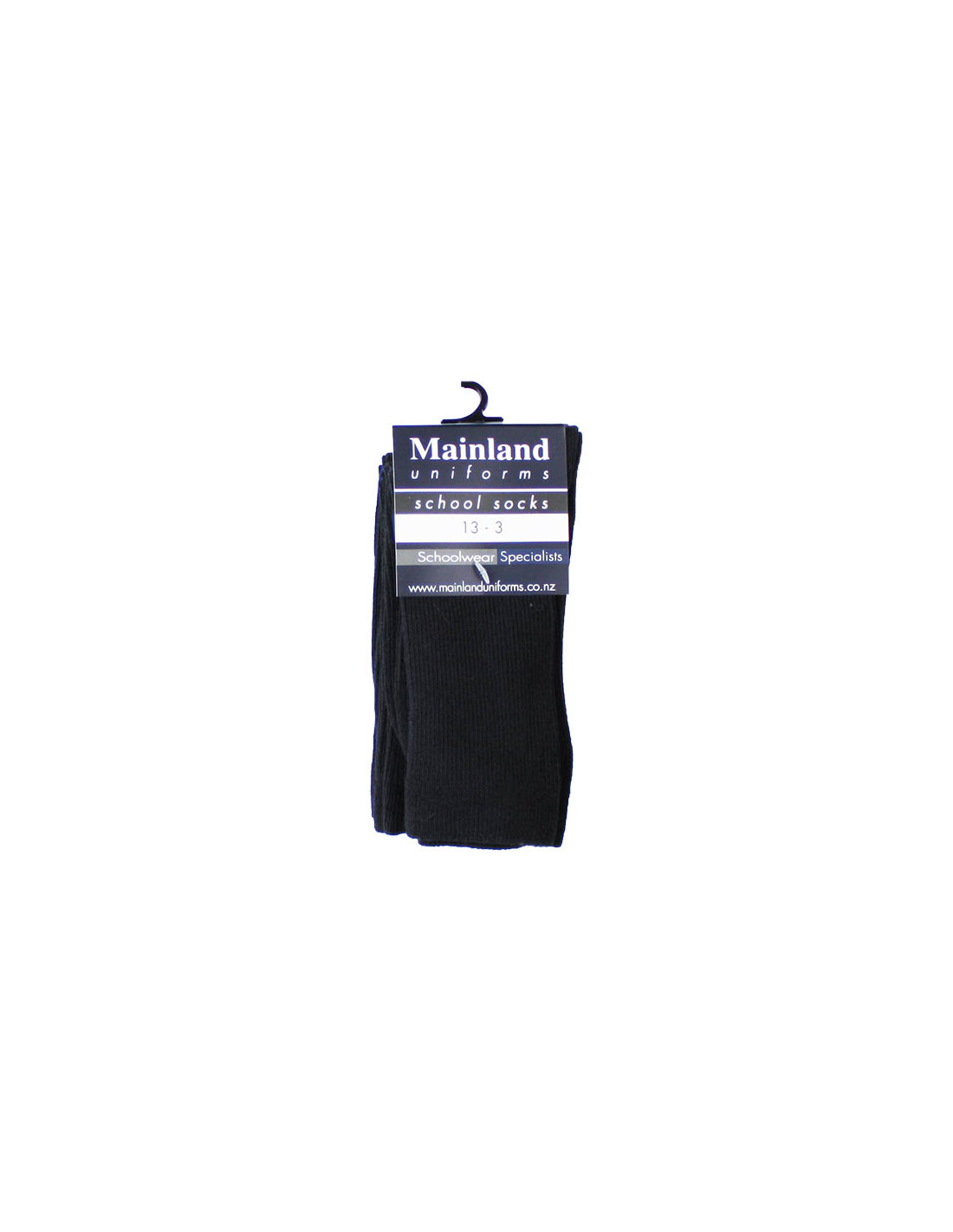 Black Ankle Socks 3pk